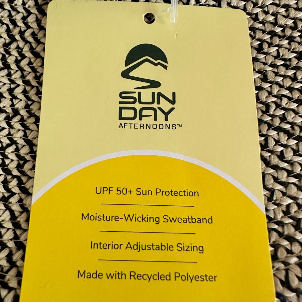 BUNDLE (3) New Sunday Afternoons Women's Sun Hat UPF 50+ Adjustable Chinstrap - Picture 5 of 14